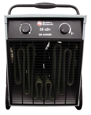 фото Нагреватель воздуха электрический QUATTRO ELEMENTI QE-36000E (с ТЭН)