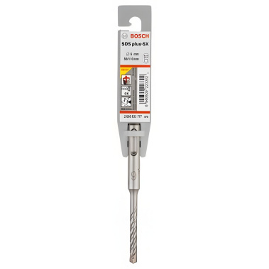 фото Бур 6 х 50 х 110 мм SDS-Plus-5X BOSCH 2608833777