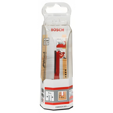 фото Фреза пазовая (d8/D8/H31.8/L70) Expert for Wood BOSCH 2608629359