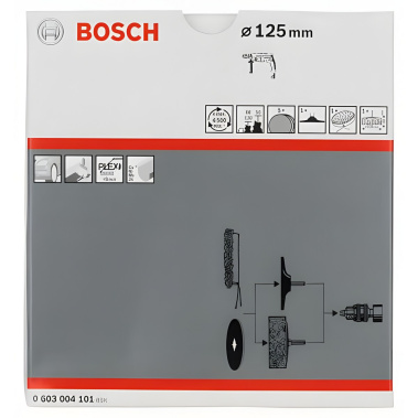 фото Набор для полирования S24 (8 пр.) BOSCH 0603004101
