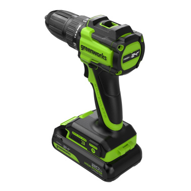 фото Дрель-шуруповерт аккумуляторная GREENWORKS DD345 3708307CUA