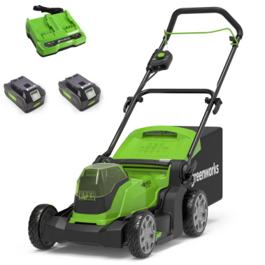 фото Газонокосилка аккумуляторная GREENWORKS G24X2LM41K8 2512607UD