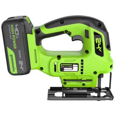 фото Лобзик аккумуляторный GREENWORKS GD24JS90 3601707CUB