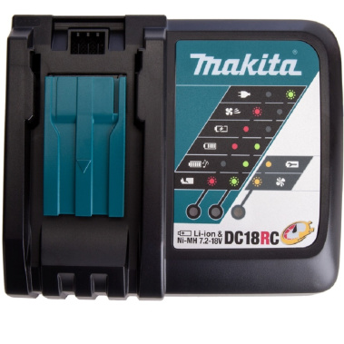 фото Зарядное устройство MAKITA DC18RC, быстрое (LTX 18B, картон) 1913X9-0