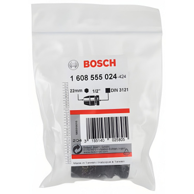 фото Головка ударная 1/2" 22 х 40 мм (М 14) BOSCH 1608555024