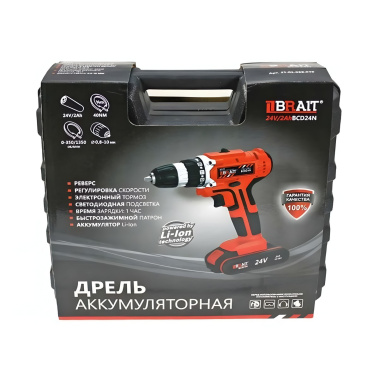 фото Дрель аккумуляторная BRAIT BCD24N