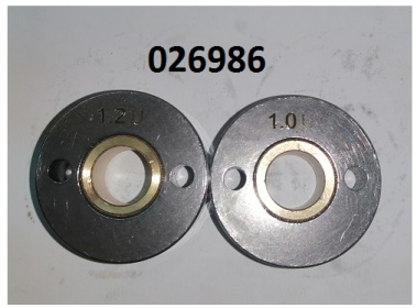 фото Ролик подающий под алюминий (30-10-12) 1.0/1.2