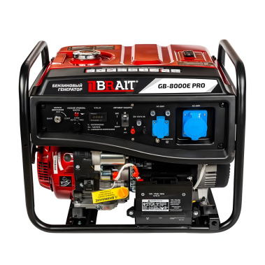 фото Генератор бензиновый BRAIT GB-8000Е PRO