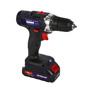 фото Дрель аккумуляторная ПУЛЬСАР ДА 18-40 923-101