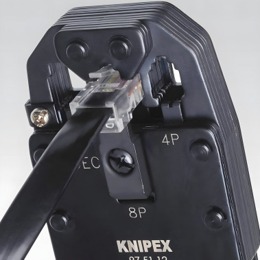 фото Инструмент для опрессовки штекеров типа Western KNIPEX KN-975112