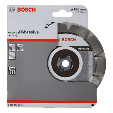 фото Диск алмазный 125 х 22.2 мм Expert for Abrasive BOSCH 2608602607