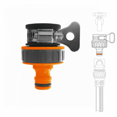 фото Адаптер для крана безрезьбовой до 25 мм (1'') DWC 1125 DAEWOO