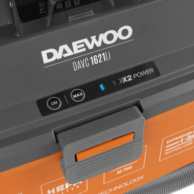 фото Пылесос аккумуляторный DAEWOO DAVC 1621Li SET