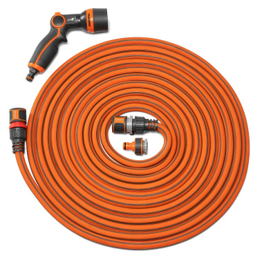 фото Шланг Aquazoom 30 м, 1/2'' (13 мм), с набором для полива DWH 6105 DAEWOO