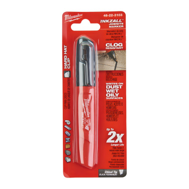фото Маркер строительный широкий INKZALL MILWAUKEE 48223103