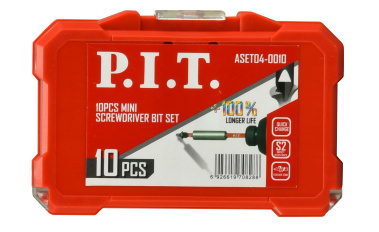 фото Набор бит P.I.T. 10шт(ASET04-0010)