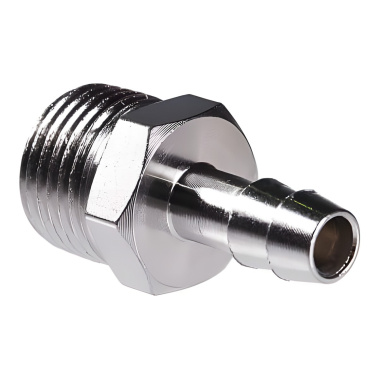 фото Переходник 1/2''M - елочка 10 мм с кольцом 10х15 мм (блистер) FUBAG 180264B
