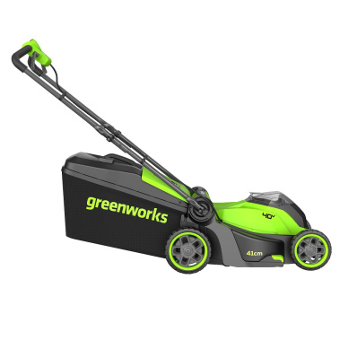 фото Газонокосилка аккумуляторная GREENWORKS GD40LM411 (без АКБ и ЗУ) 2521007