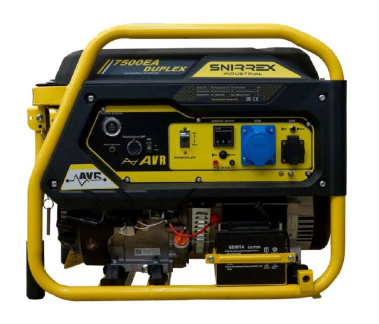 фото Генератор бензиновый SNIRREX 7500EA Duplex (X17)