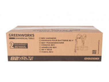 фото Лямка к поясному держателю для аккумулятора 82 В GREENWORKS 2916207