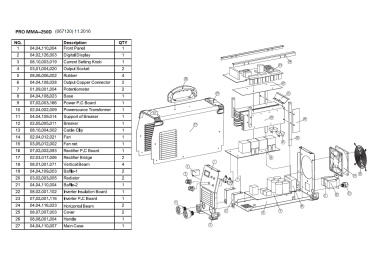 фото Сварочный инвертор TSS PRO MMA-250D