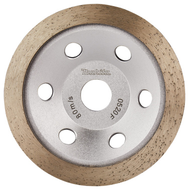 фото Чашка алмазная шлифовальная 125 мм х 22.23 мм Standard MAKITA (финиш. шлиф.) D-41464