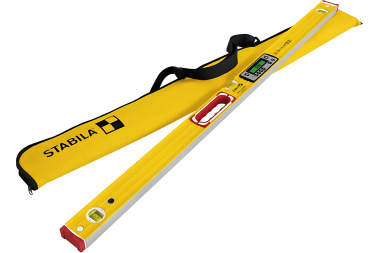 фото Уровень электронный 1220 мм (3 глазка, 2 ЖК дисп., IP67, точн. 0,5 мм/м) TECH 196 DL STABILA 19826