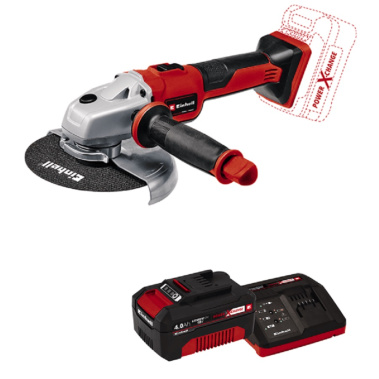 фото Шлифмашина угловая аккумуляторная Einhell PXC AXXIO (TE-AG) 18/150 Li BL + Starter Kit 4431144SET