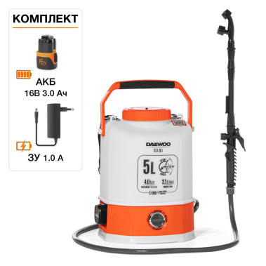 фото Опрыскиватель аккумуляторный DAEWOO DSA 5 Li
