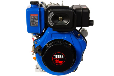 фото Двигатель дизельный 188FA (B-тип, вал конус) - T3