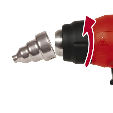 фото Фен аккумуляторный Einhell PXC TE-HA 18 Li-Solo (без АКБ и ЗУ) 4520500