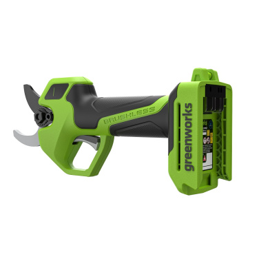 фото Секатор аккумуляторный GREENWORKS PR24320A1 (без АКБ и ЗУ)