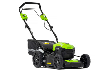 фото Газонокосилка аккумуляторная GREENWORKS GD40LM46SP 2506807UH