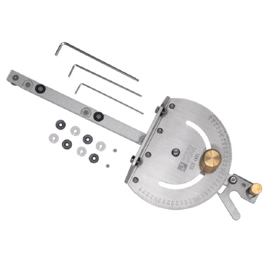 фото Упор угловой с транспортиром для пиления и фрезерования (шаг 1*) и углом 22,5 WOODWORK MIT-003