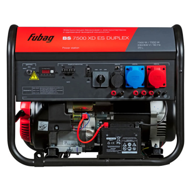 фото Электростанция бензиновая FUBAG BS 7500 XD ES DUPLEX