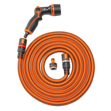 фото Шланг Aquazoom 15 м, 1/2'' (13 мм), с набором для полива DWH 6102 DAEWOO
