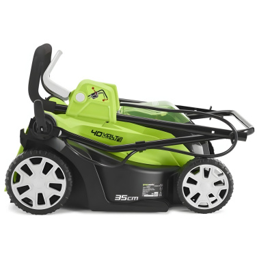 фото Газонокосилка аккумуляторная GREENWORKS G40LM35 (без АКБ и ЗУ) 2501907