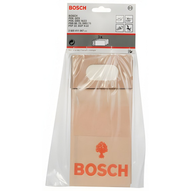 фото Мешок пылесборный (для GEX/GBS, 3 шт.) BOSCH 2605411067