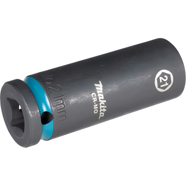 фото Головка ударная удлиненная 1/2'' 21 х 81,5 мм Impact Black MAKITA E-16508
