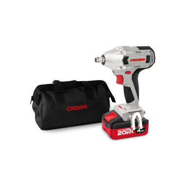 фото Гайковерт аккумуляторный бесщеточный CROWN CT22015HX-4 TB