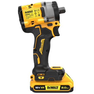 фото Гайковерт аккумуляторный ударный DEWALT DCF922D2T