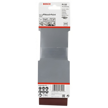 фото Лента шлифовальная 75 х 533 мм P150 (1 шт.) Best for Wood BOSCH 2608606073