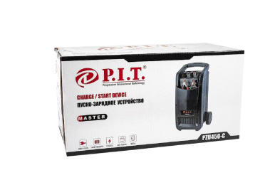 фото Пуско-зарядное устройство P.I.T. PZU450-C МАСТЕР (1.5/10кВт, 12/24В, ток 40/50А, ёмк. акб 40-700Ач)