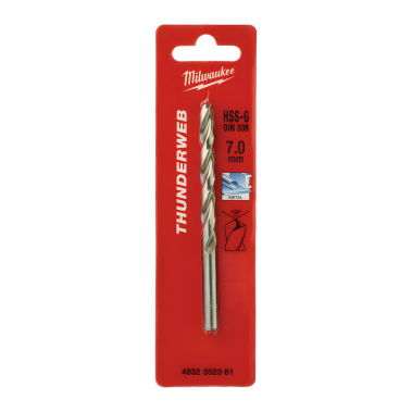 фото Сверло по металлу 7,0 х 109 мм (1 шт.) HSS-G Thunderweb MILWAUKEE 4932352361