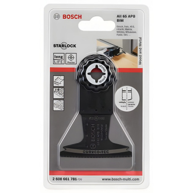 фото Полотно пильное погружное BIM AII 65 APB Wood and Metal (1шт.) BOSCH 2608661781