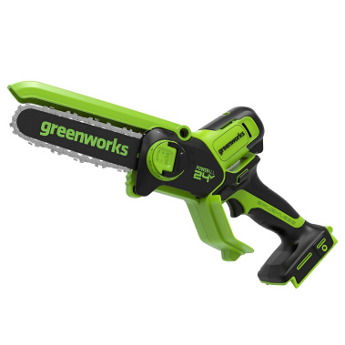 фото Мини-пила цепная аккумуляторная GREENWORKS GD24CSMNXK2 2008707UA