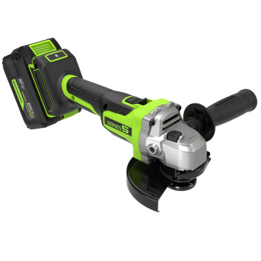 фото Шлифмашина угловая аккумуляторная GREENWORKS AG590 3201007CUH