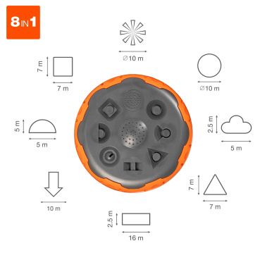 фото Разбрызгиватель многорежимный 8-в-1 DWS 1018 DAEWOO