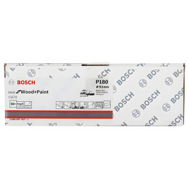 фото Лист шлифовальный 93 х 186 мм P180 (1 шт.) Best for Wood + Paint BOSCH 2608607927