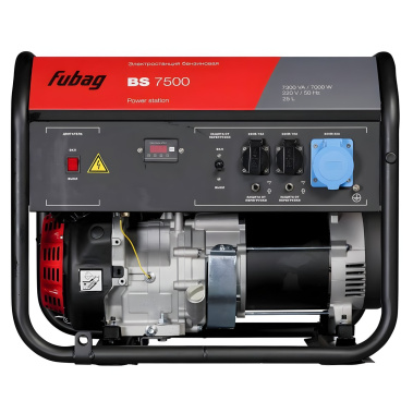 фото Электростанция бензиновая FUBAG BS 7500